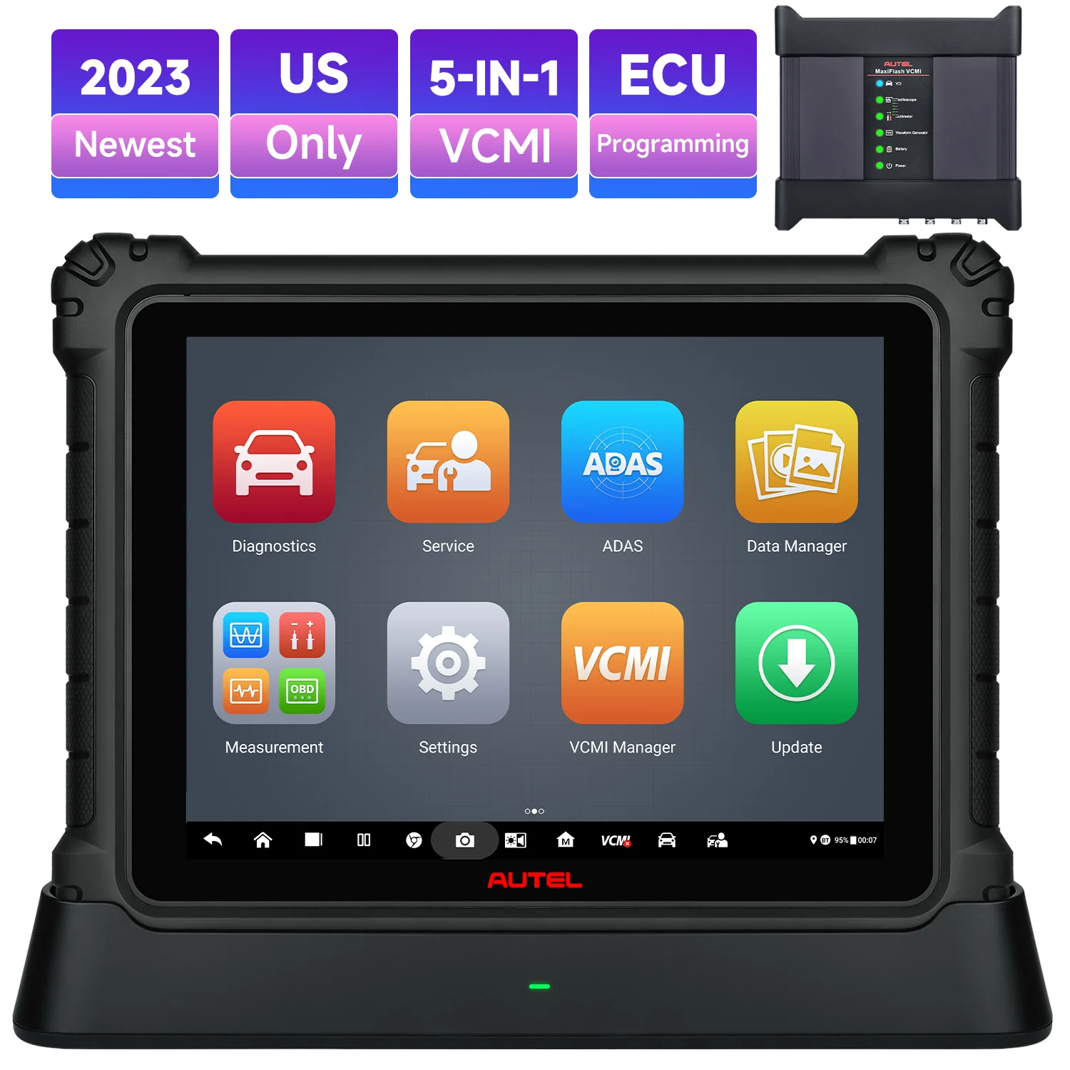 Autel MaxiSys Ultra 2024 Top Intelligent Diagnostic Scanner With 5-in-1 VCMI, ECU Programming & Coding, 40+ Hot Services, Advanced Topology Display, Upgraded Ver. of MS919/ MS909/ Elite II - Image 10