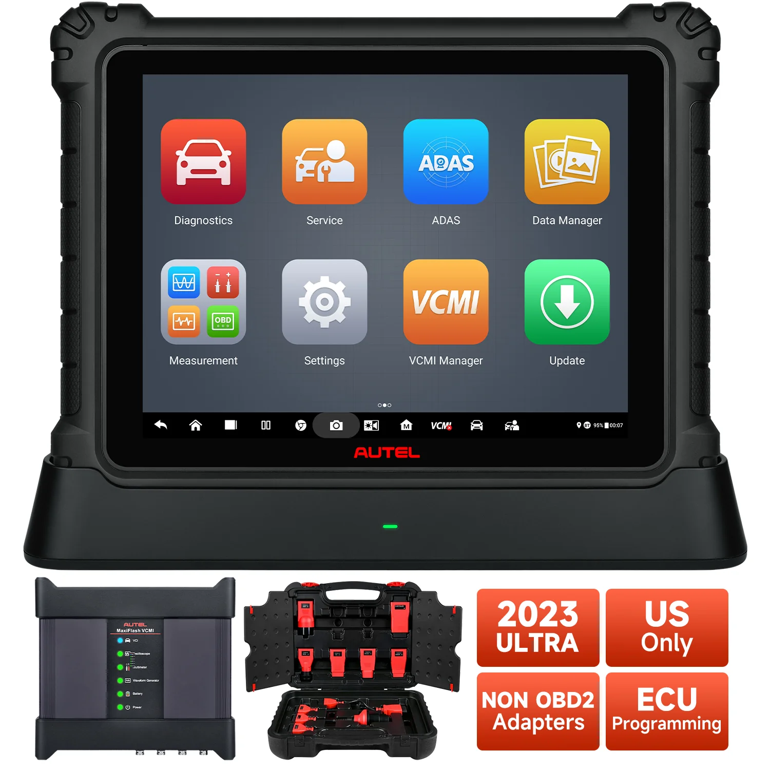 Autel MaxiSys Ultra 2024 Top Intelligent Diagnostic Scanner With 5-in-1 VCMI, ECU Programming & Coding, 40+ Hot Services, Advanced Topology Display, Upgraded Ver. of MS919/ MS909/ Elite II - Image 12