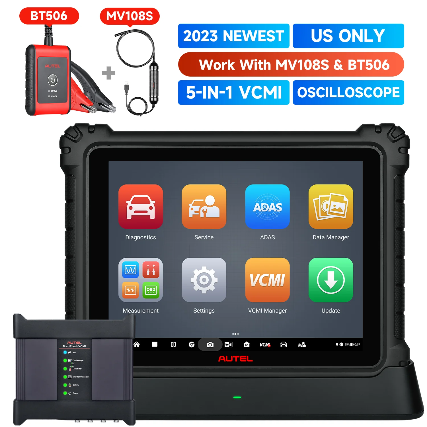 Autel MaxiSys Ultra 2024 Top Intelligent Diagnostic Scanner With 5-in-1 VCMI, ECU Programming & Coding, 40+ Hot Services, Advanced Topology Display, Upgraded Ver. of MS919/ MS909/ Elite II - Image 14