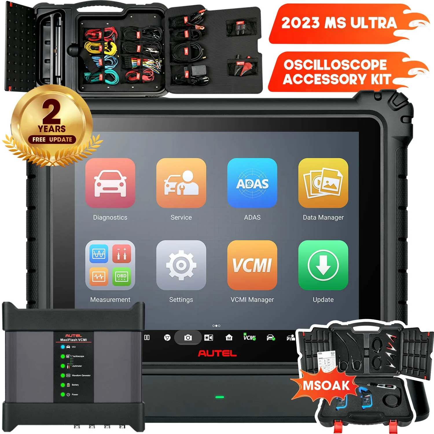 Autel MaxiSys Ultra 2024 Top Intelligent Diagnostic Scanner With 5-in-1 VCMI, ECU Programming & Coding, 40+ Hot Services, Advanced Topology Display, Upgraded Ver. of MS919/ MS909/ Elite II - Image 15