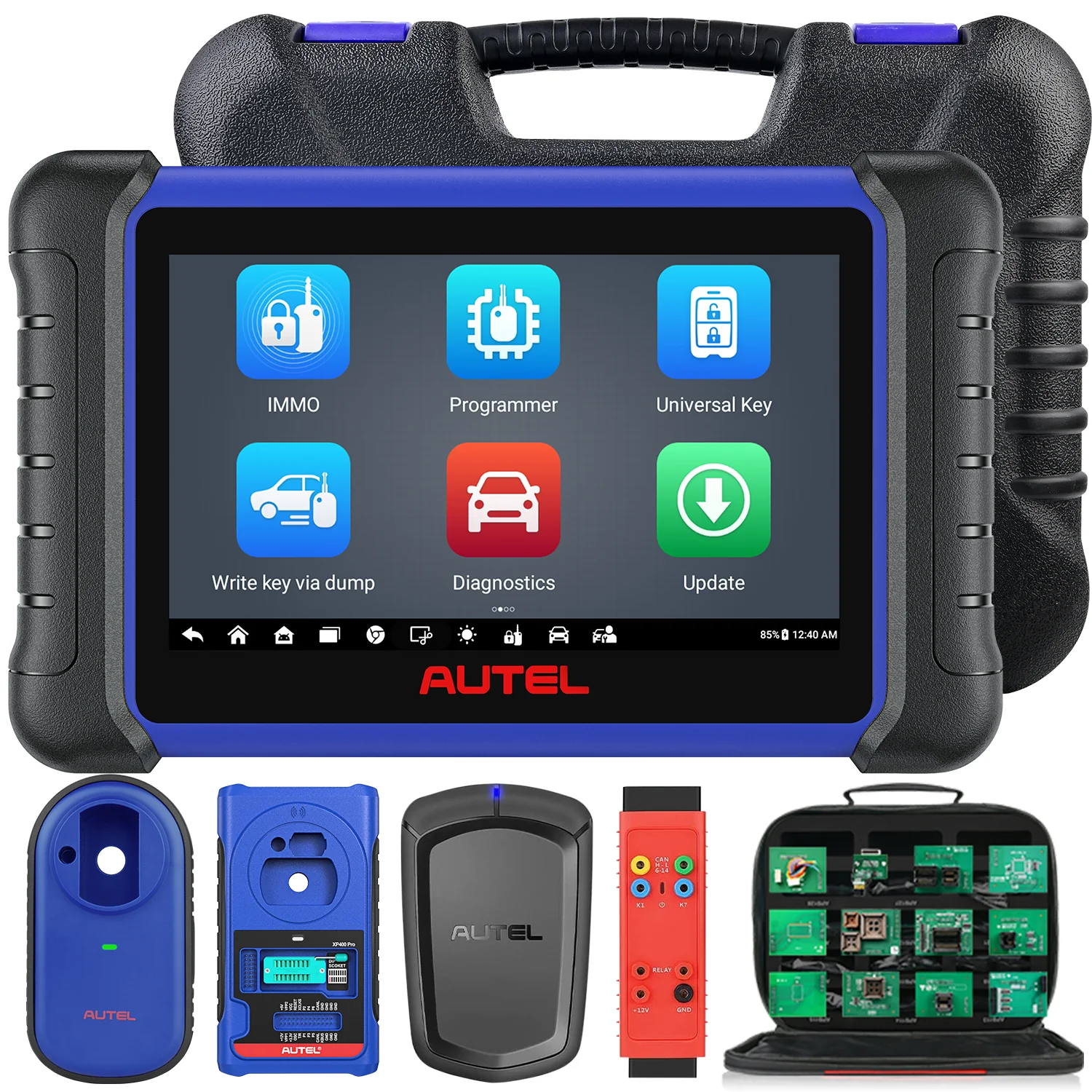 [NASTF SDRM Subscription is required] Autel MaxiIM IM508S Professional Key Fob Programming Tool, Full System Diagnostic, 28+ Services, Bidirectional & Active Test, Get Free G-BOX3, Advanced Ver. of IM508, KM100 - Image 6