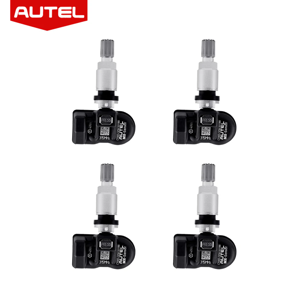 [315Mhz Sensor Kit] 4PCS Autel 315Mhz MX-Sensor Programmable Universal TPMS Sensor Wheels Tire Pressure Sensor - Image 4
