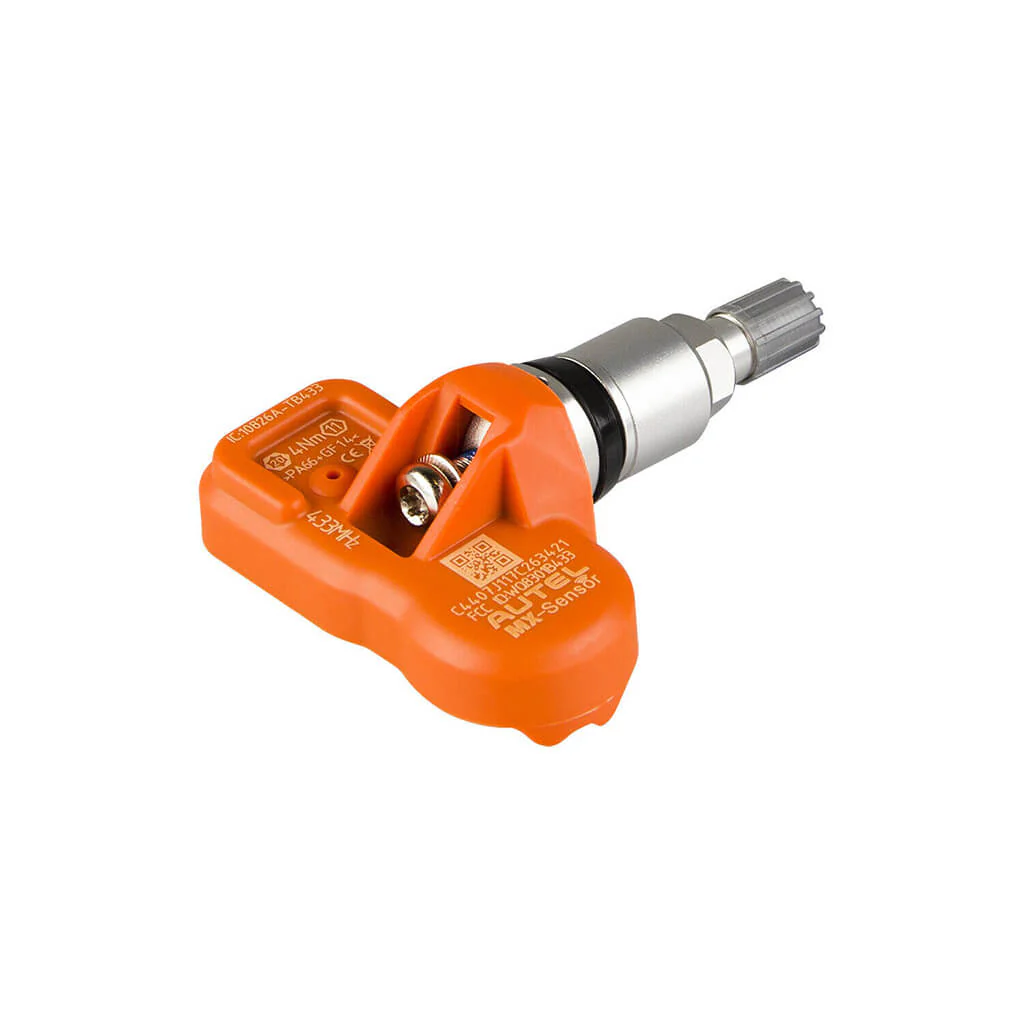 Autel MX-Sensor 4PCS 433Mhz Programmable Universal Metal Stem Car TPMS Tire Pressure Sensor - Image 3