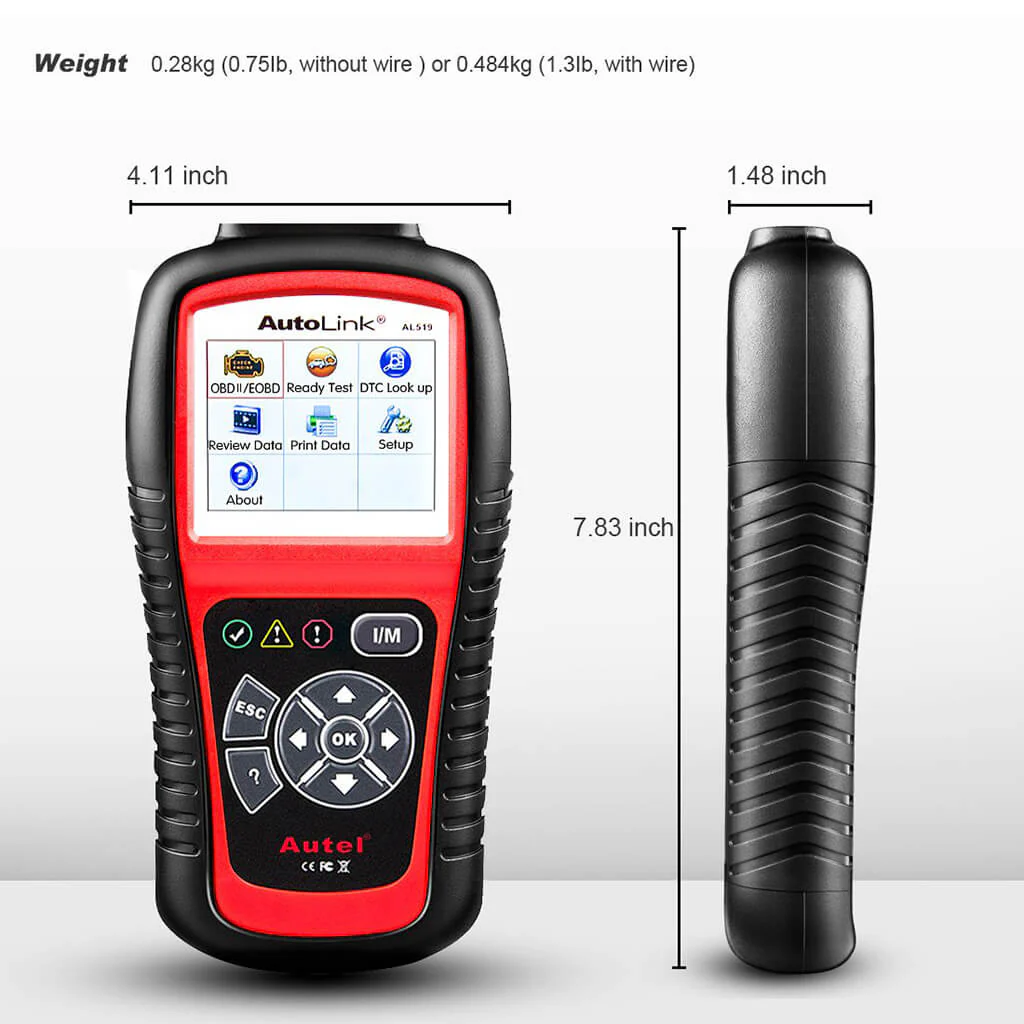 Autel AutoLink AL519 OBD2 Scanner Enhanced Mode 6 Car Diagnostic Tool Check Engine Code Reader, Upgraded Ver. of AL319 - Image 3