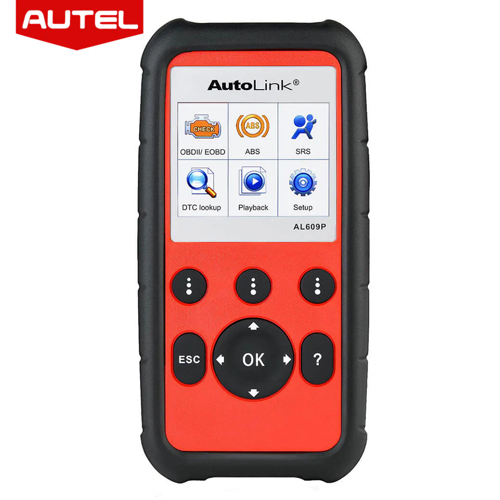 Autel AutoLink AL609P OBD2 Diagnostic Scanner, ABS & SRS Professional OBDII Code Reader, Turn Off ABS, Airbag Warning Light, AutoVIN, Live Data, Upgraded Ver. of AL519/ AL619 for DIYers - Image 5
