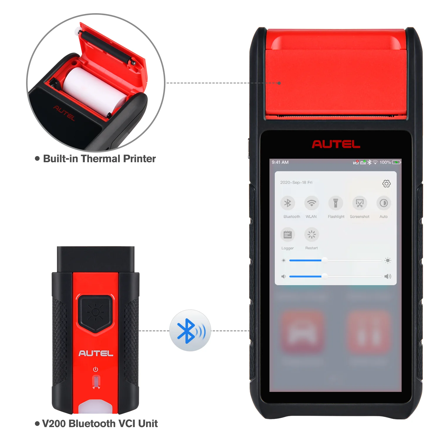 Autel MaxiBAS BT608 Professional Analysis Tool for Testing Batteries (BT508/BT506 Upgraded) - Image 3