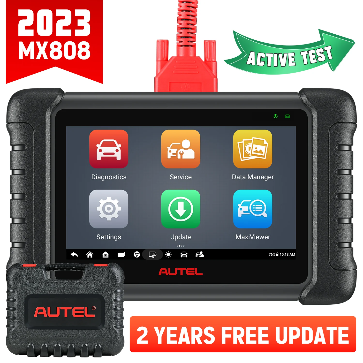 Autel MaxiCheck MX808 Same As MK808 2023 OBD2 Scanner with Bidirectional Control Code Readers, Active Test as MP808, FCA AutoAuth, All System Diagnosis - Image 7