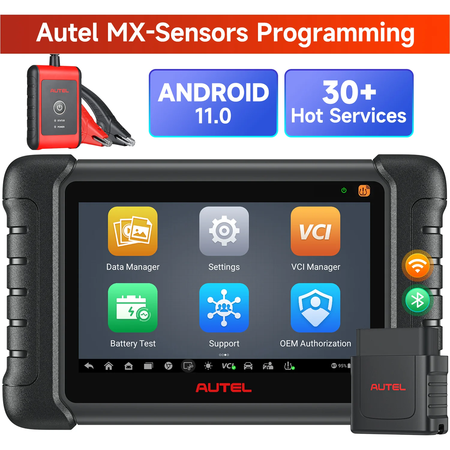 Autel MaxiCheck MX808S-TS Scanner 2026, TPMS Program Relearn Tool, Bi-directional, 30+ Services, All System Diagnostic, Android 11 US Ver of MaxiCOM MK808S-TS MK808Z-TS - Image 8