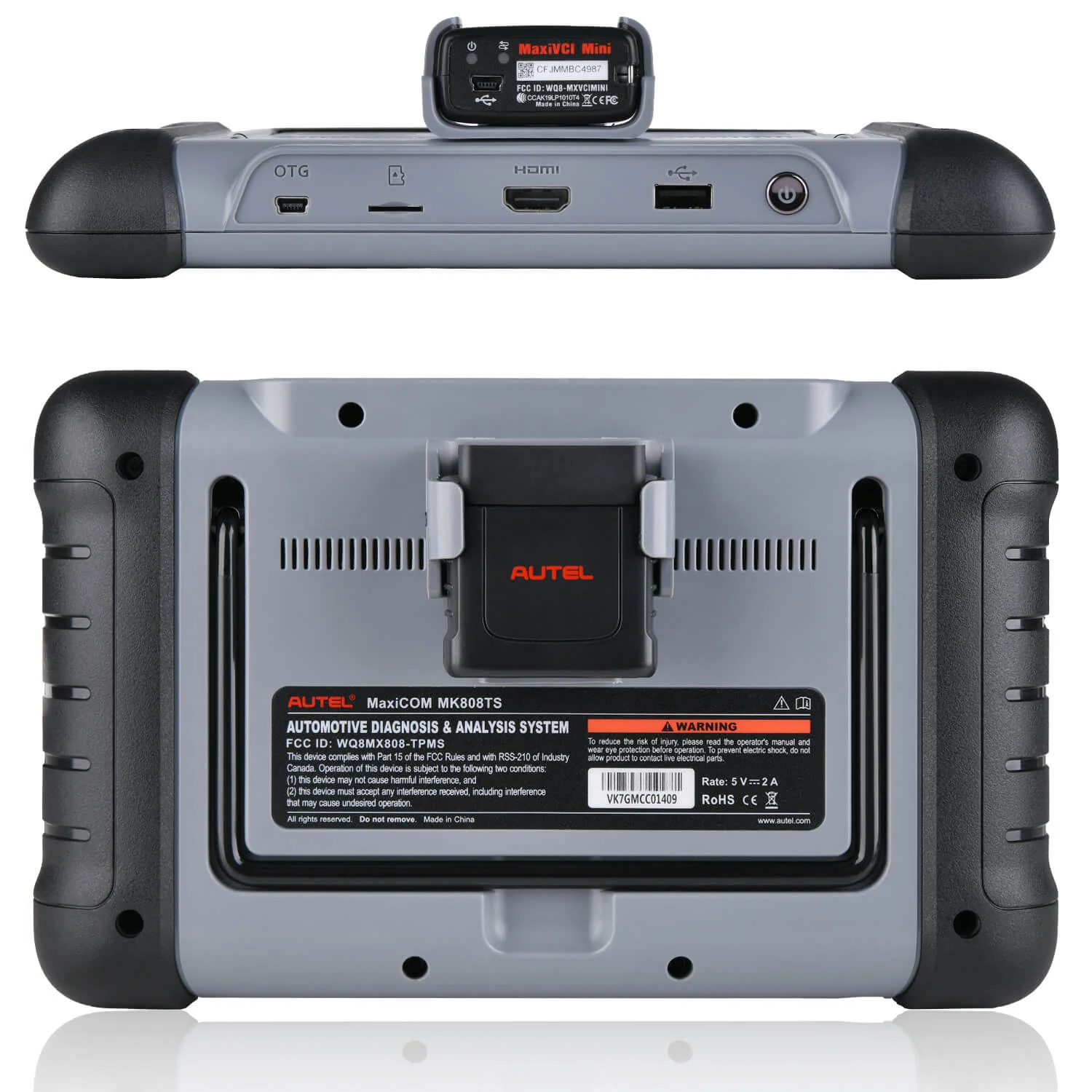 Autel MaxiCOM MK808TS OBD2 Diagnostic Scanner, Complete TPMS and Sensor Programming, TPMS Retrofit, Diagnosis for All Systems, 28 Service - Image 4