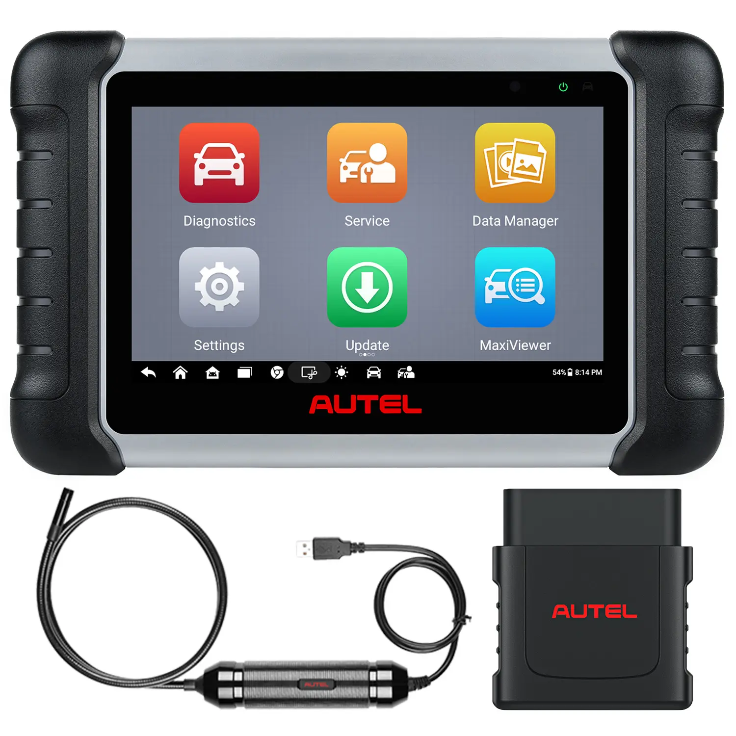 Autel MaxiCOM MK808S MK808Z 2026 Bi-directional Scanner, 28+ Services, Active Test, All System Diagnostic, Injector Coding, Upgraded of MX808/MK808, Same as Autel MK808S MX808S - Image 8