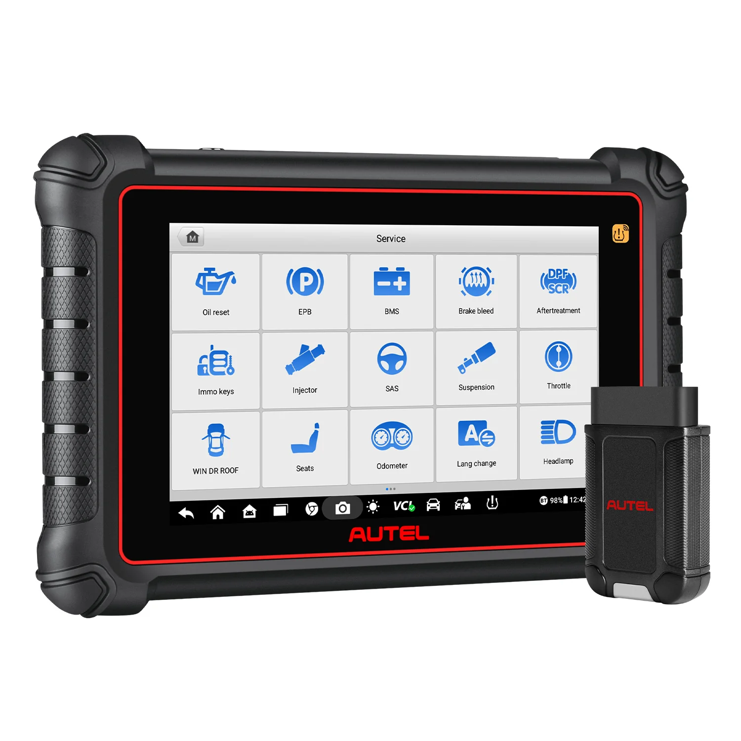 Autel MaxiCOM MK900TS MK900-TS Diagnostic Scanner, Upgraded Ver. of MX808S-TS/MK808TS/TS900, Bi Directional Control, 10000+ Vehicles, DoIP/CAN FD Protocol, Pre & Post Scan - Image 4
