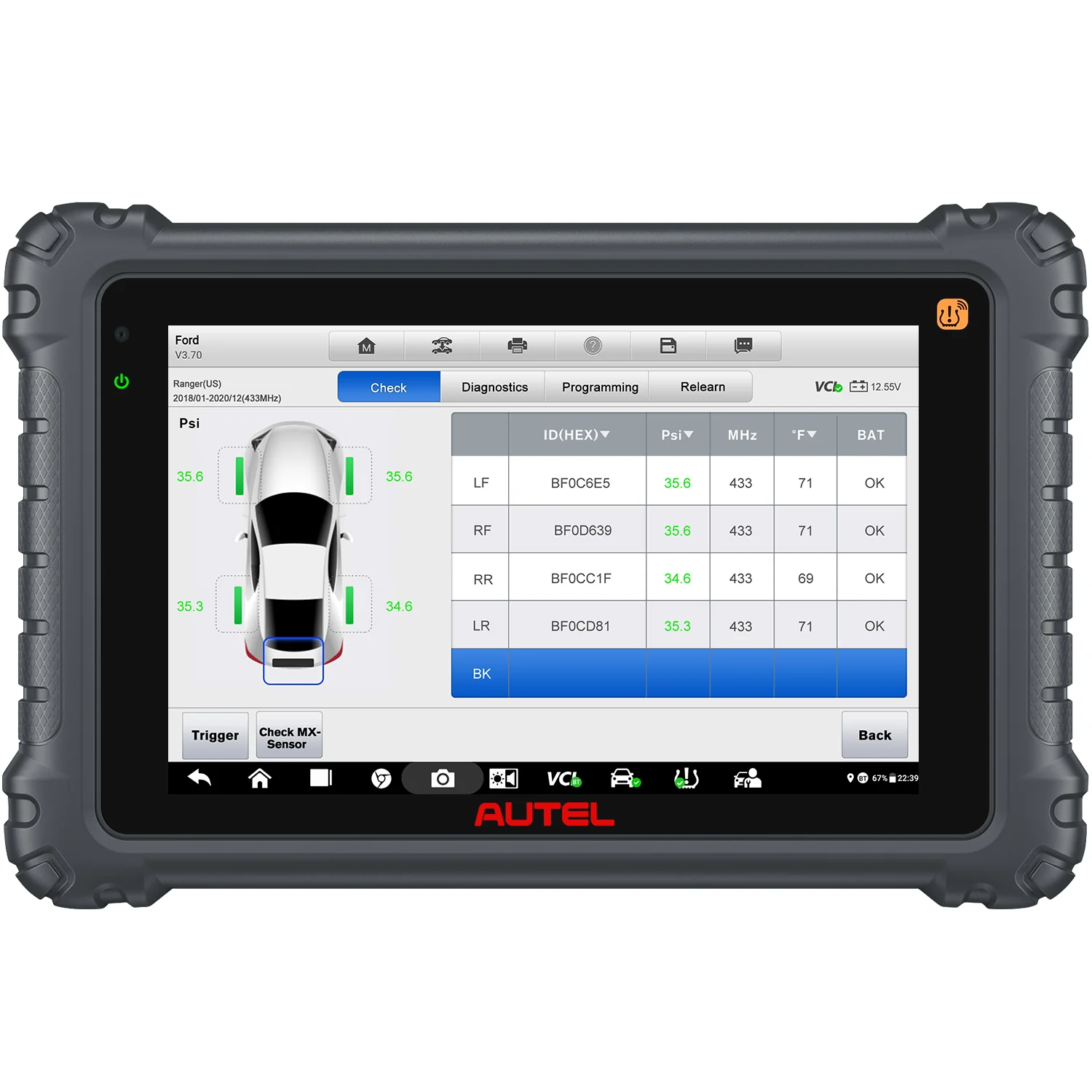 Autel MaxiCOM MK906 Pro-TS MK906S Pro2-TS 2026 Newest Diagnostic Tool, Full TPMS Functions, ECU Coding, VAG Guided Functions, Active Test, 36+ Popular Services, Upgrade Ver. OF MS906 PRO-TS/ MS906 PRO/ MS906TS/ MS906BT - Image 3