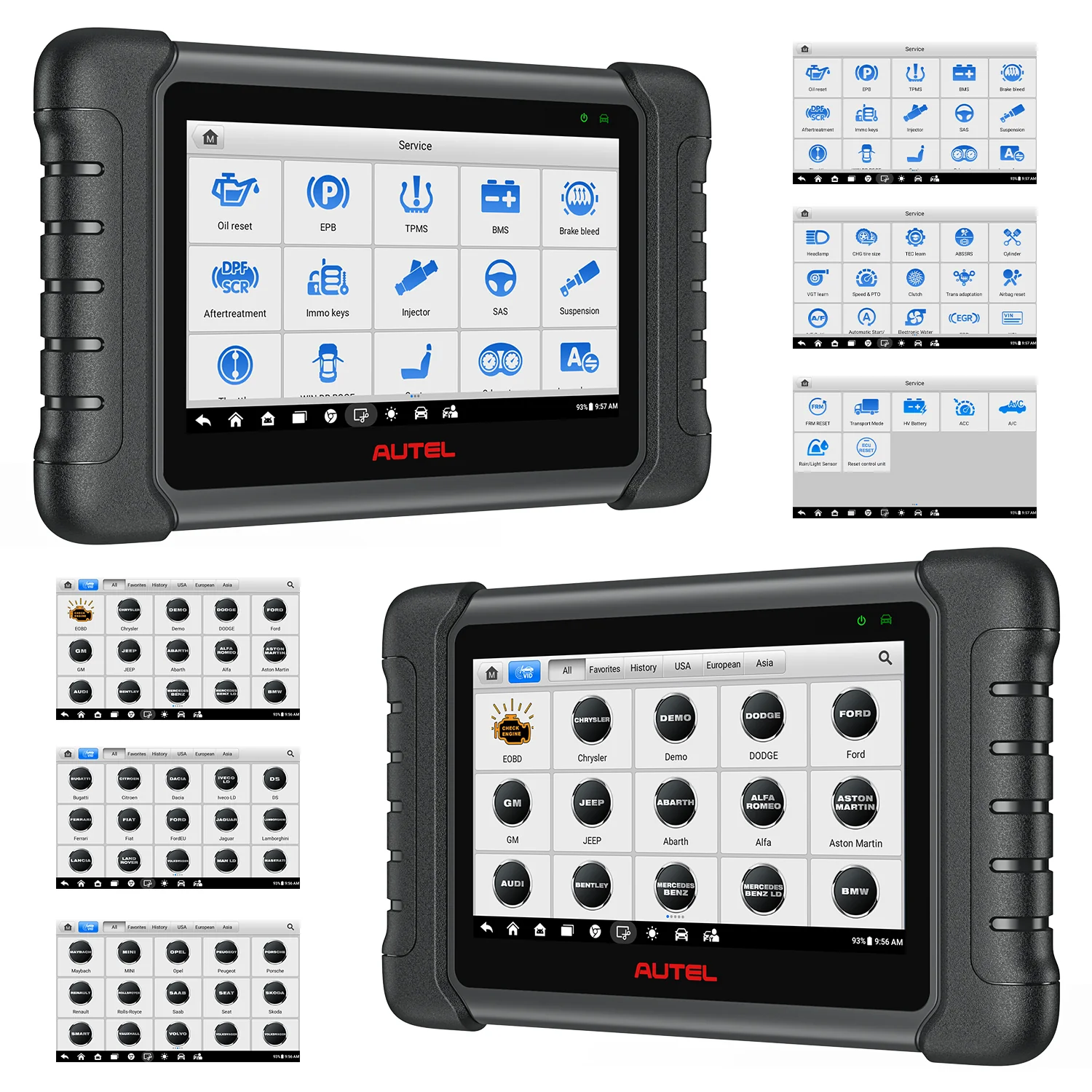 Autel MaxiDAS DS808S 2024 ECU Coding Scan Tool, Bi-Directional Control/Active Test, Full System Diagnostic Scanner, Upgraded Ver. Of DS808/MP808, Same as MP808S - Image 8