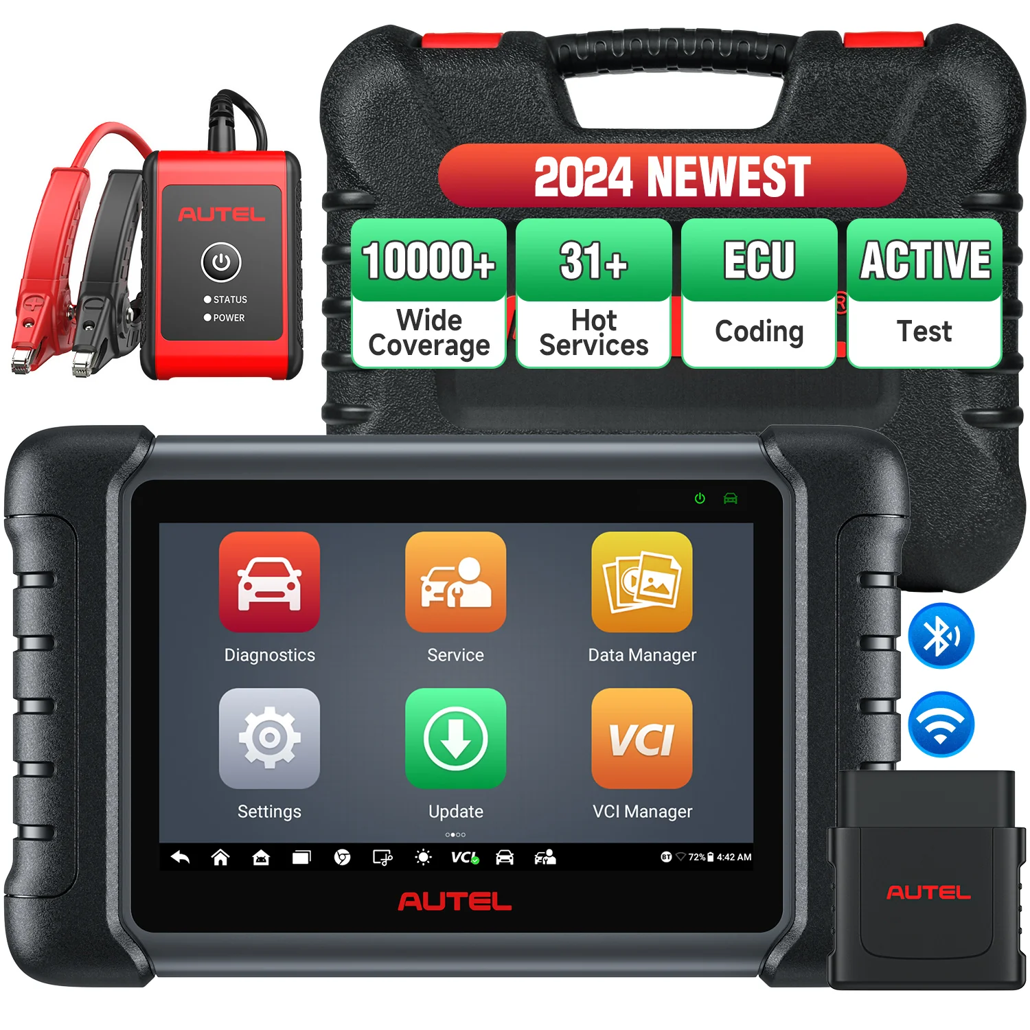Autel MaxiDAS DS808S-BT 2024 Full System Diagnostic Scanner, Bi-Directional Control/Active Test, ECU Coding, Upgraded Ver. of DS808/MP808, Same As MP808BT Pro - Image 10