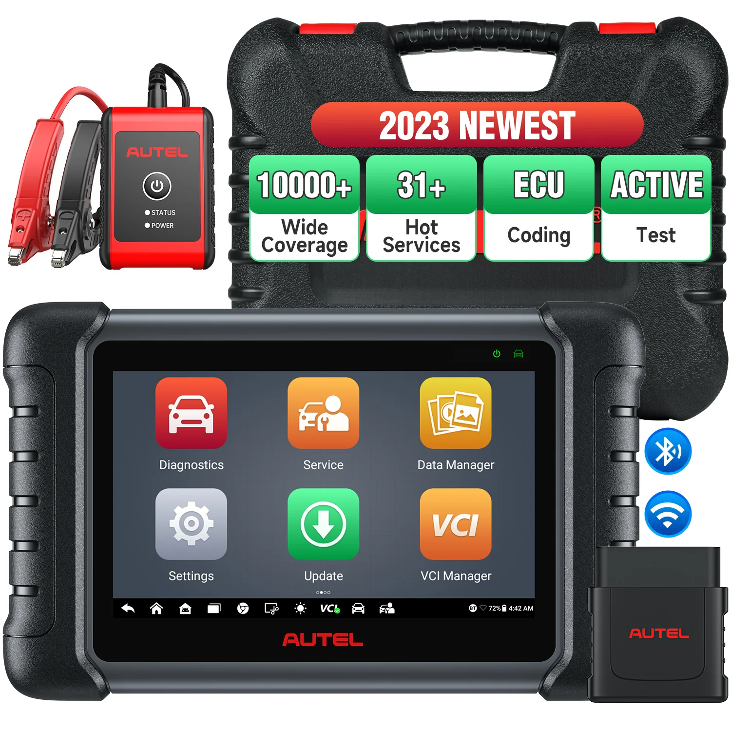 Autel MaxiDAS DS808S-BT 2024 Full System Diagnostic Scanner, Bi-Directional Control/Active Test, ECU Coding, Upgraded Ver. of DS808/MP808, Same As MP808BT Pro - Image 15