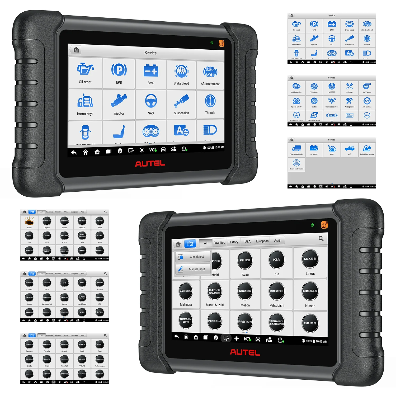 Autel MaxiDAS DS808S-TS 2026 TPMS Diagnostic Tool, Complete TPMS Functions, OE-Level All Systems Diagnosis, 32+ Services, Upgraded of MP808S/ DS808TS/MP808TS, Same as MP808S-TS,MP808Z-TS - Image 3