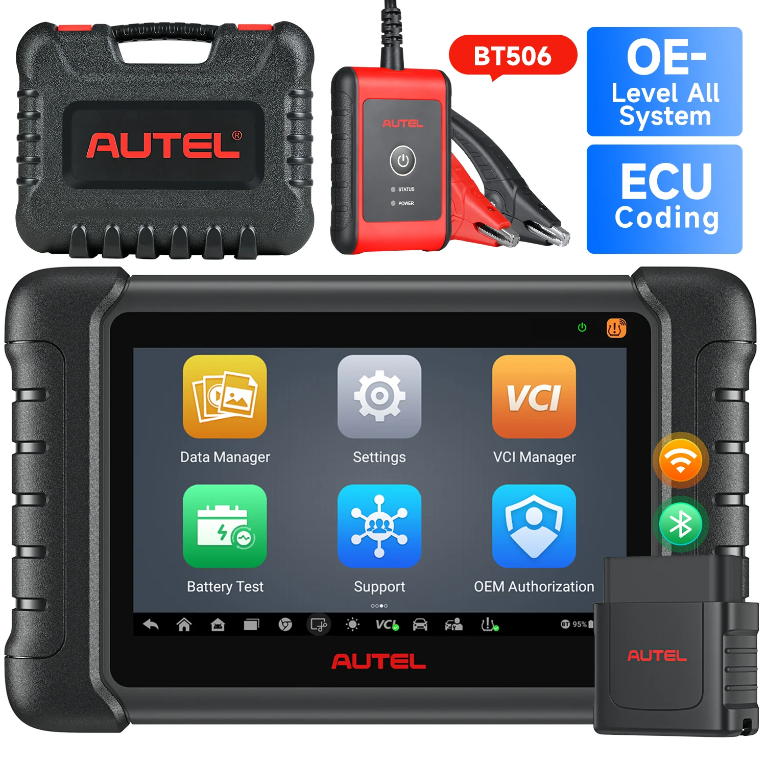 Autel MaxiDAS DS808S-TS 2026 TPMS Diagnostic Tool, Complete TPMS Functions, OE-Level All Systems Diagnosis, 32+ Services, Upgraded of MP808S/ DS808TS/MP808TS, Same as MP808S-TS,MP808Z-TS - Image 8