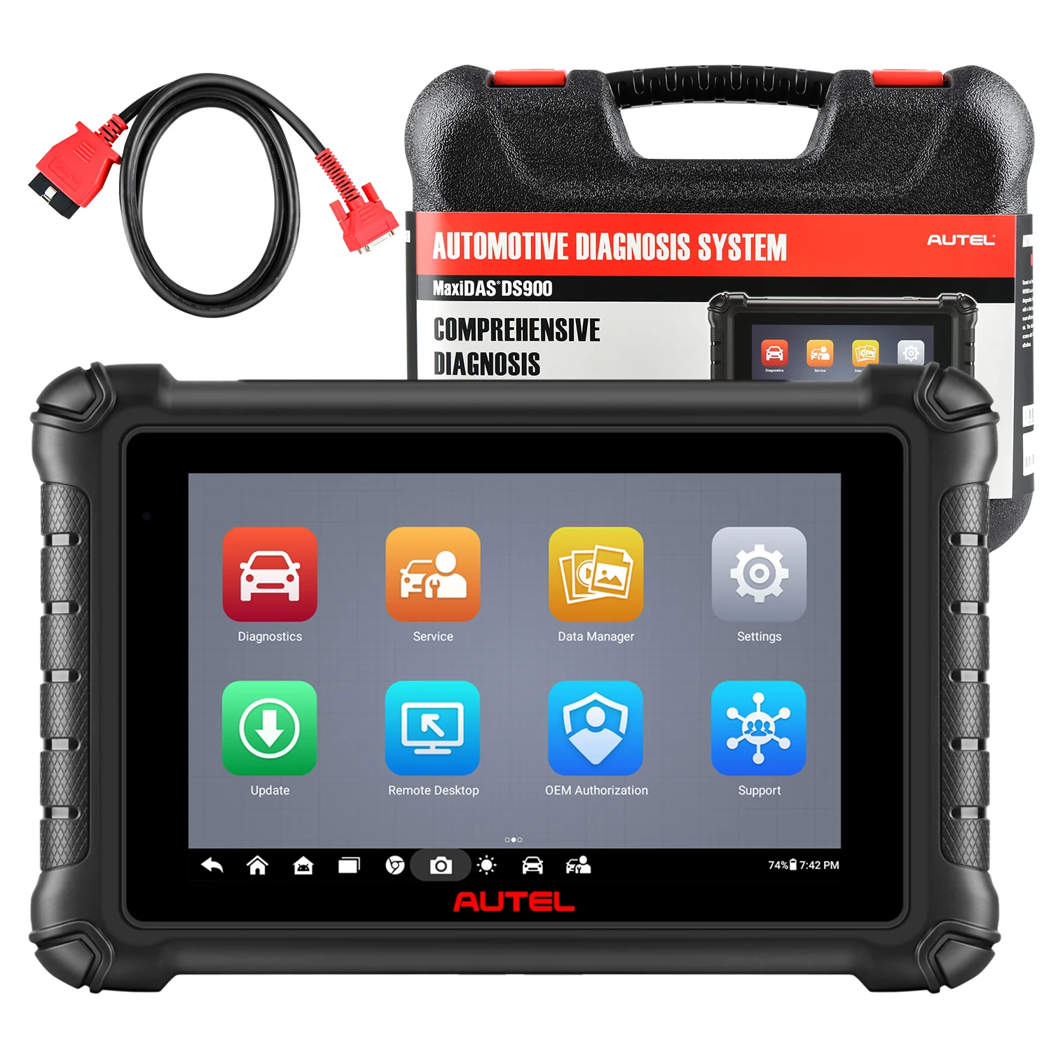 Autel MaxiDAS DS900 Diagnostic Scanner, ECU Coding, Pre & Post Scan, Scan VIN, DoIP CAN FD Protocol, WIFI Print, Upgraded Ver. of DS808 DS808K - Image 4