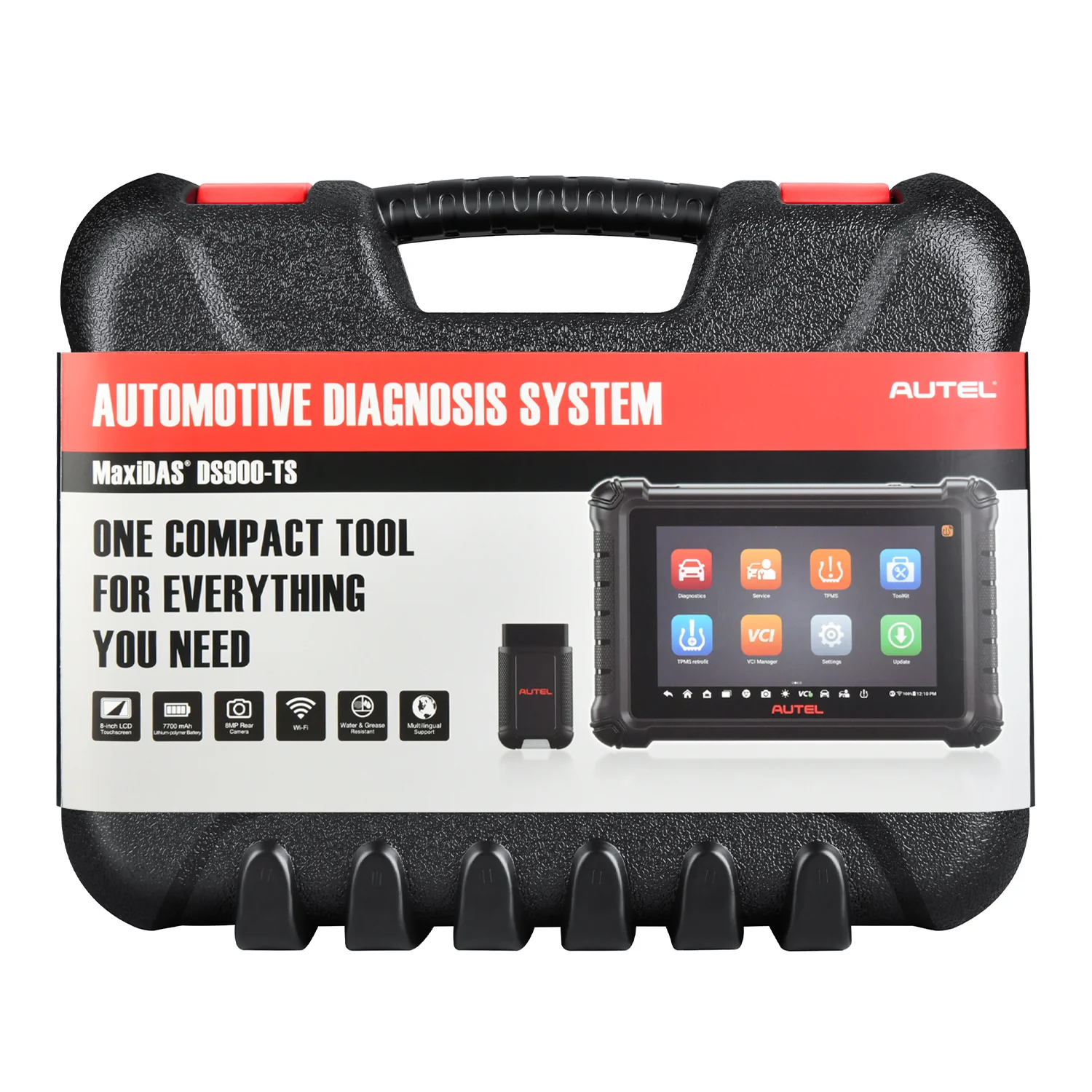Autel MaxiDAS DS900-TS DS900TS Diagnostic Scanner Newly Released,  DoIP & CAN FD, Full TPMS as MS906 Pro-TS, Advanced ECU Coding, 40+ Service, Bi-Directional Control, OE All System - Image 6