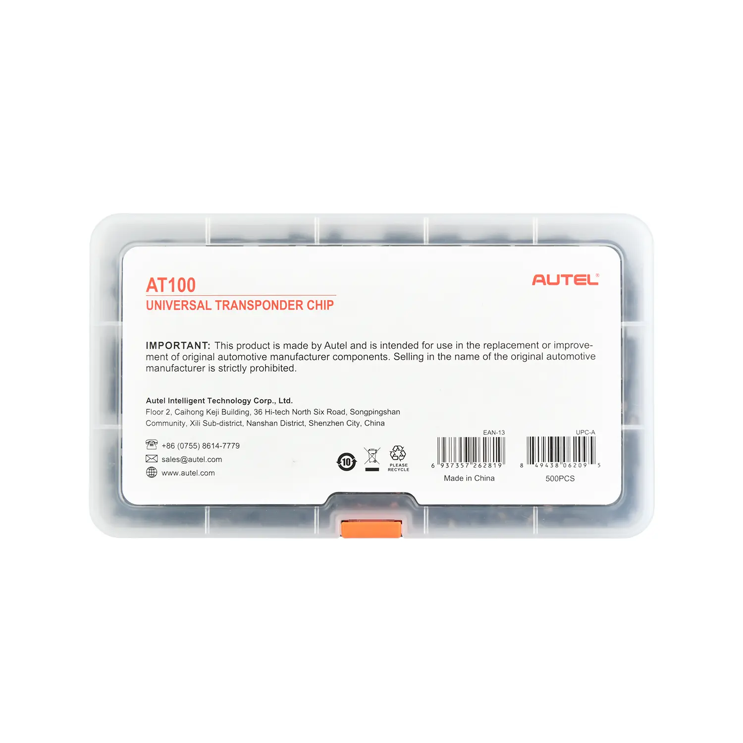 Autel MaxiIM AT100 Programmable Transponder Super Chip Work With Autel MaxiIM KM100 KM100X IM508S IM508 IM608 PRO II IM608S II - Image 5