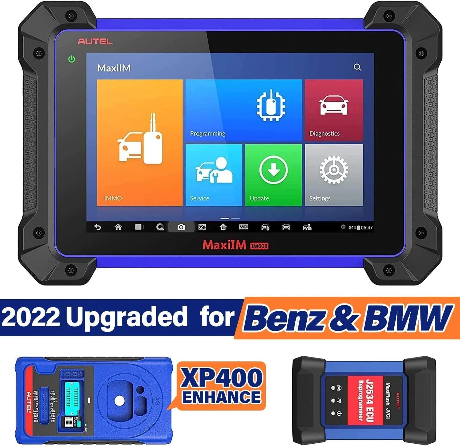 Autel MaxiIM IM608 IMMO 2022 Top Key Fob Programming Tool With Enhanced XP400, ECU Coding, Bi-Directional Control, Maintenance Services - Image 5
