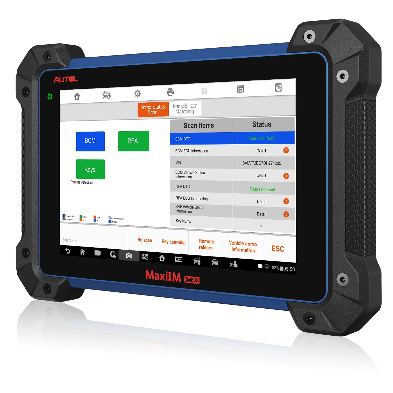 Autel MaxiIM IM608 Pro Key Programming Diagnostic Tool with XP400 Pro Programmer & J2534 ECU Programmer, Support All Key Lost, 31+ Services, Upgrade Of IM608 - Image 3