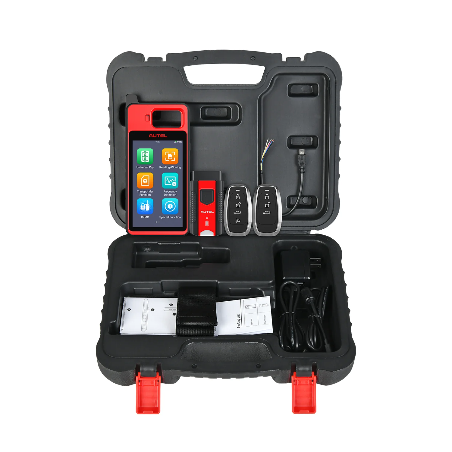 [NASTF SDRM Subscription is required] Autel MaxiIM KM100 KM100X Key Fob Programming Tool 2026 Newest, 60S Generation, Chip Read Write Clone, IMMO Learning & Programming, Program Autel IKEY, Built-in APB112, Same as KM100X/KM100E - Image 3