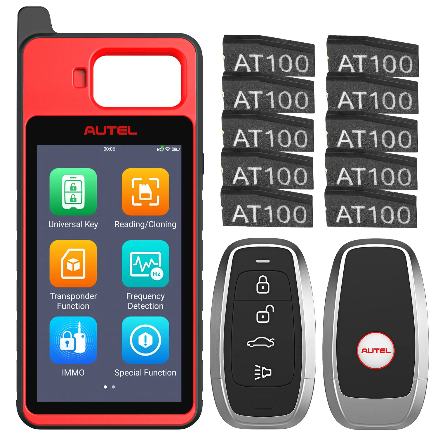 [NASTF SDRM Subscription is required] Autel MaxiIM KM100 KM100X Key Fob Programming Tool 2026 Newest, 60S Generation, Chip Read Write Clone, IMMO Learning & Programming, Program Autel IKEY, Built-in APB112, Same as KM100X/KM100E - Image 9