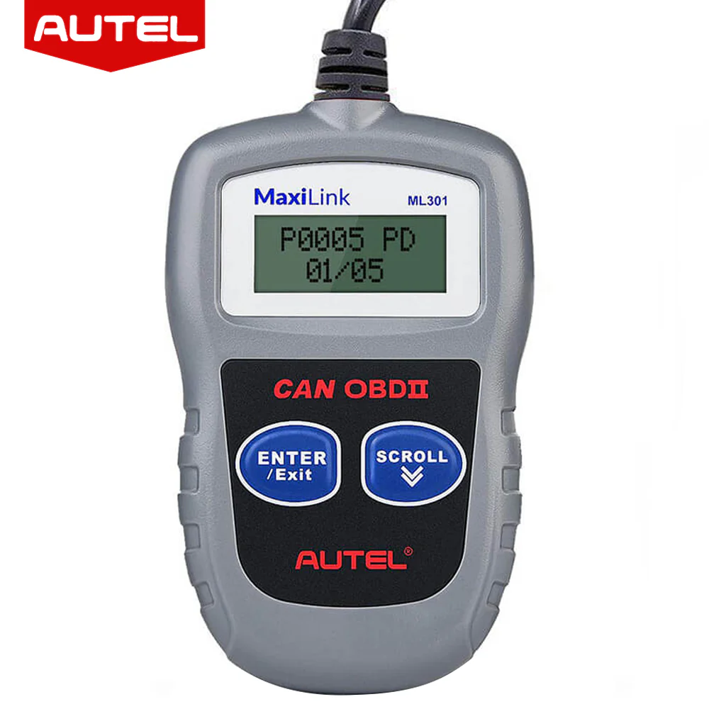 Autel ML301 MaxiLink OBDII Code Readers/Scanners Erase Vehicle Fault Codes (Upgrated Version of MS309) - Image 5