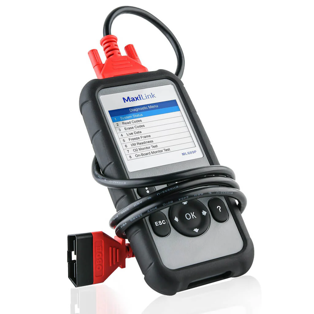 Autel MaxiLink ML609P ABS/SRS + CAN OBDII Scanner Read & Clear Fault Codes Turn Off Warning Light - Image 5