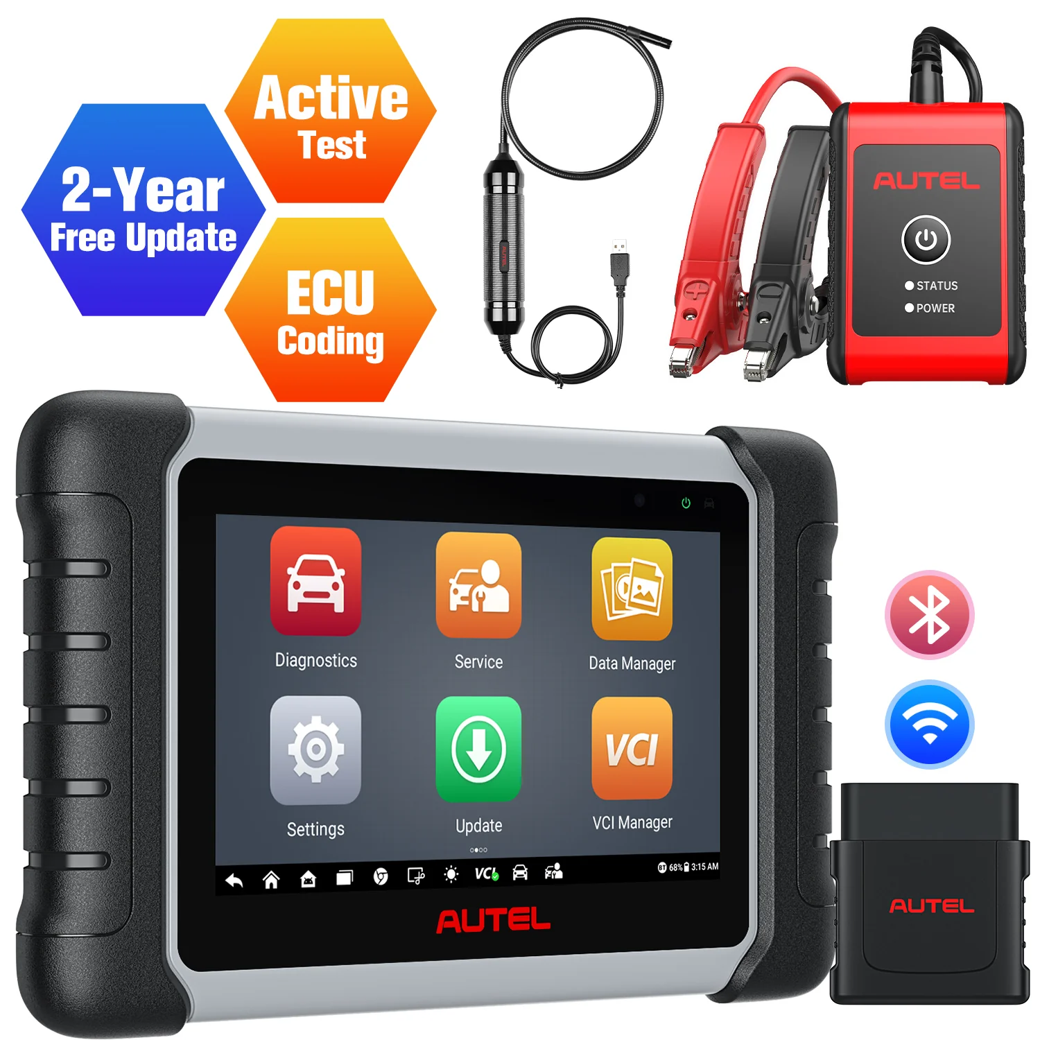 Autel MaxiPRO MP808BT Pro Automotive Diagnostic Scanner 2026, ECU Coding Unlock Hidden, OE-Level Diagnostics, Bi-Directional Control, 37+ Services, Upgrade Ver. of MP808BT/MP808S/MP808/DS808/DS808S - Image 10