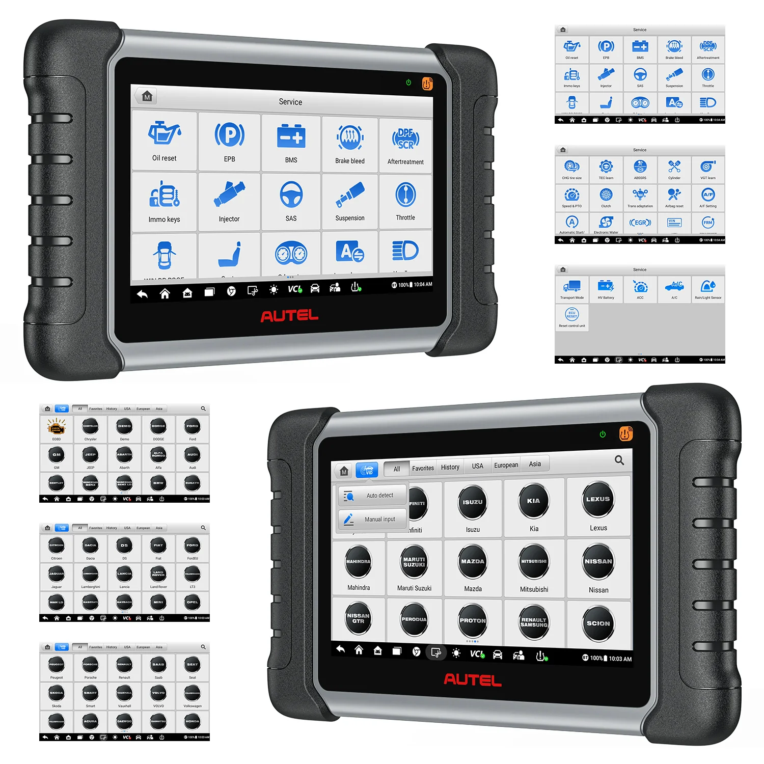 Autel MaxiPro MP808Z-TS 2026 TPMS Diagnostic Tool, Complete TPMS Functions, OE-Level All Systems Diagnosis, 32+ Services, Upgraded of MP808S/ DS808TS/MP808TS, Same as MP808S-TS, DS808S-TS - Image 4