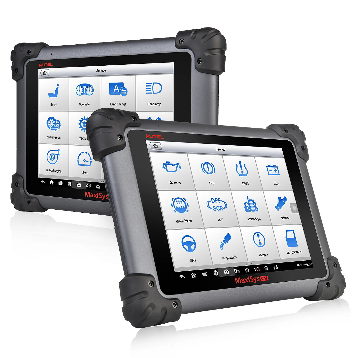 Autel Maxisys MS908CV 2023 Diagnostic Scanner For Heavy Duty Truck/ Semi Truck/ Commercial Cars, ECU Coding, Diesel Scanner for Commercial Vehicles With J2534 ECU Programming Tool - Image 3
