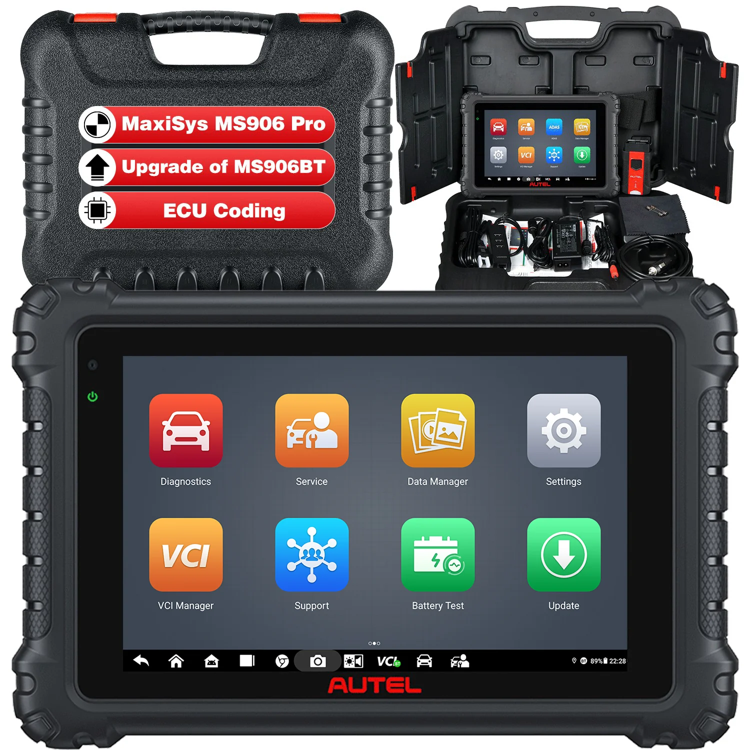 Autel MaxiSys MS906 Pro Diagnostic Scanner in 2026, Advanced ECU Coding, Auto Scan 2.0, Bi-Directional, 36+ Services, VAG Guided Function, CAN FD DOIP Protocols, Remote Expert, Upgrade of MS906BT/ MK906BT/ MS908 - Image 7