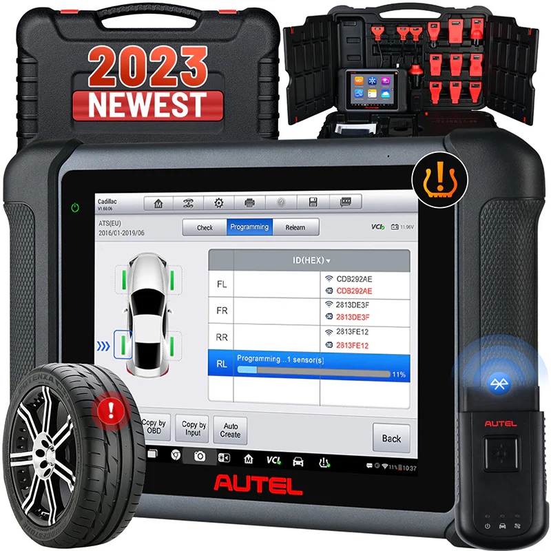 Autel Maxisys MS906TS TPMS Program/ Relearn/ Retrofit Tool, 2023 Top Diagnostic scanner, ECU Coding, Bi-Directional, 36+ Services - Image 13