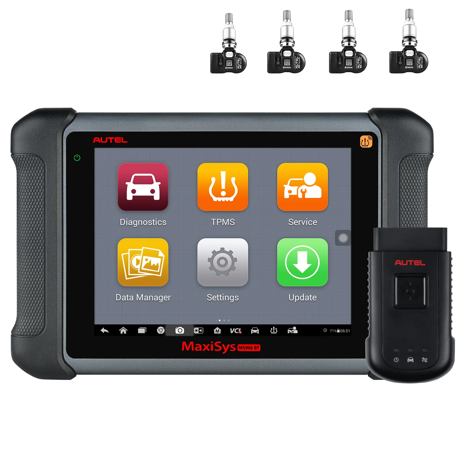 Autel Maxisys MS906TS TPMS Program/ Relearn/ Retrofit Tool, 2023 Top Diagnostic scanner, ECU Coding, Bi-Directional, 36+ Services - Image 6