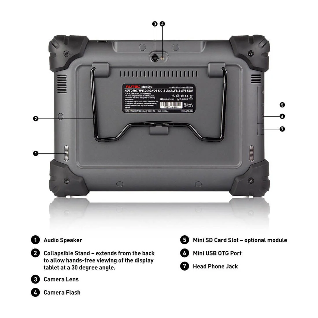 Autel Maxisys MS908 Auto OBD2 Diagnostic Scanner with ECU Coding - Image 4
