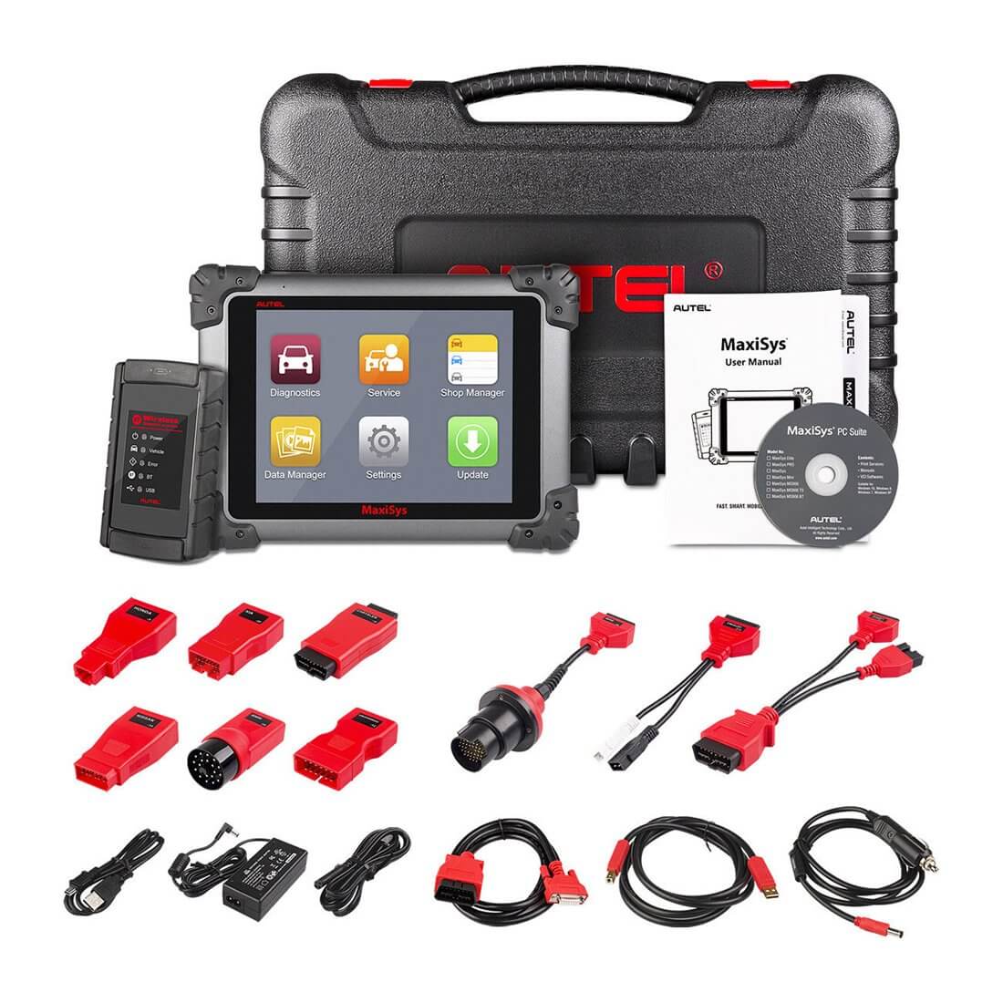 Autel Maxisys MS908 Auto OBD2 Diagnostic Scanner with ECU Coding - Image 6