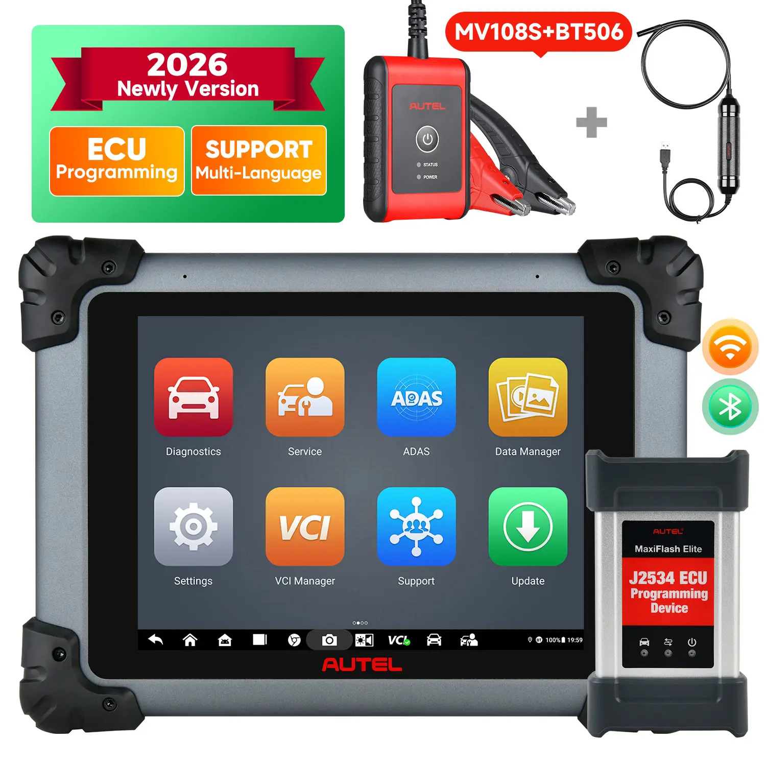 Autel MS908S Pro II 2026 Diagnostic Scanner - ECU Programming, Coding & 40+ Services | Bidirectional Scanner - Image 9