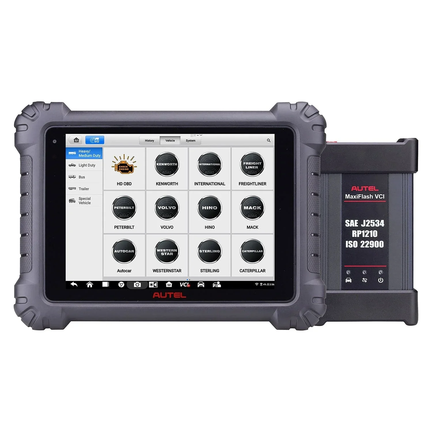 Autel MaxiSYS MS909CV 2026 Newest Heavy Duty Truck Diagnostic Scanner, ECU Programming, Topology Map 2.0, 36+ Special Functions & 23+ Adaptations, Upgraded Ver. of MS908CV (US Shipping Only) - Image 3