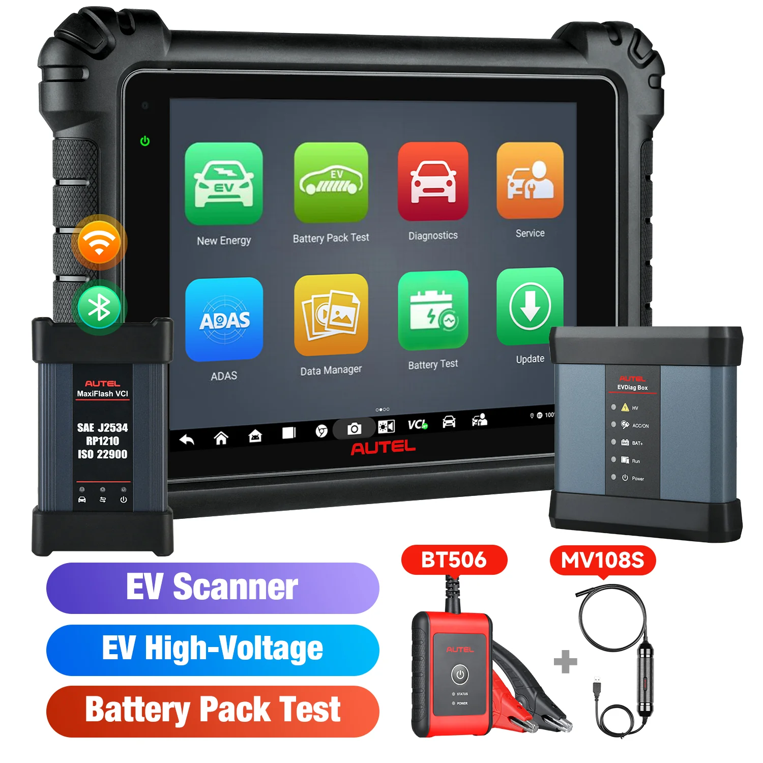 Autel Maxisys MS909EV Intelligent EV Diagnostics Scanner, ECU Programming & Coding, Topology Map 2.0, 40+ Services, MaxiFlash VCI, High-Voltage System, Battery Pack Diagnostics, Upgraded Ver. of  MS909 - Image 11