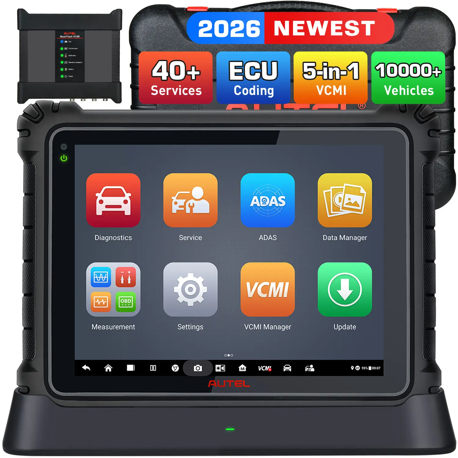 Autel MaxiSys Ultra 2026 Top Diagnostic Scanner With 5-in-1 VCMI Oscilloscope, ECU Programming & Coding, 40+ Hot Services, Advanced Topology Map 2.0, Upgraded Ver. of MS919/ MS909/ Elite II - Image 6