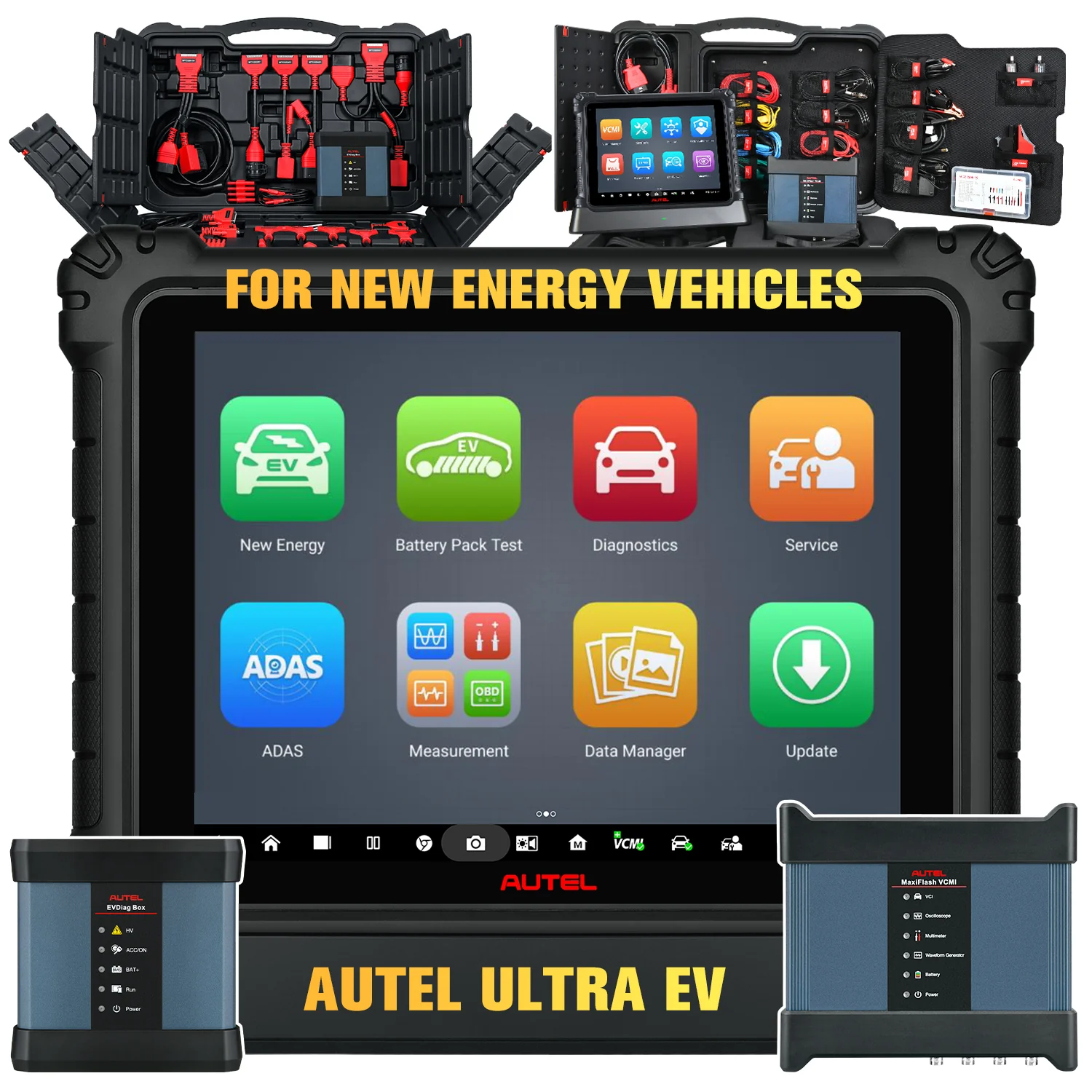 Autel Maxisys Ultra EV 2026 Top Diagnostic Scanner With Oscilloscope 5-In-1 VCMI, ECU Programming & Coding, Advanced Topology Map 2.0, Auto Scan 2.0, Upgraded Ver. of MS Ultra MS919 MS909EV - Image 6