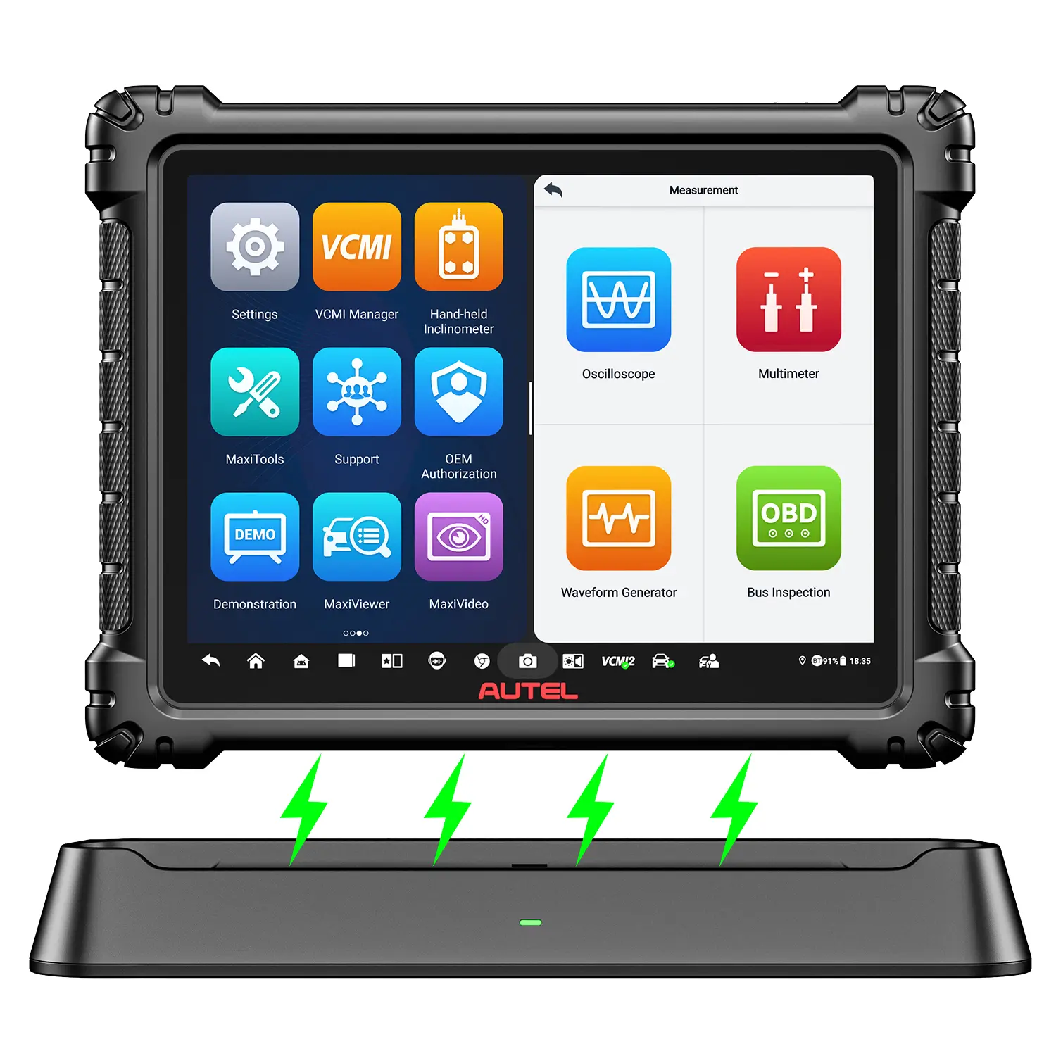 Autel MaxiSys Ultra S2 EV Diagnostic Scanner With AI, High-Voltage System Diagnose & Battery Pack Test, Large Storage 512GB, 6-In-1 VCMI2 Advanced Oscilloscope & Topology Map 3.0, Supports Wi-Fi 6, Upgraded of Autel Ultra S2 / Ultra (US Shipping Only) - Image 3