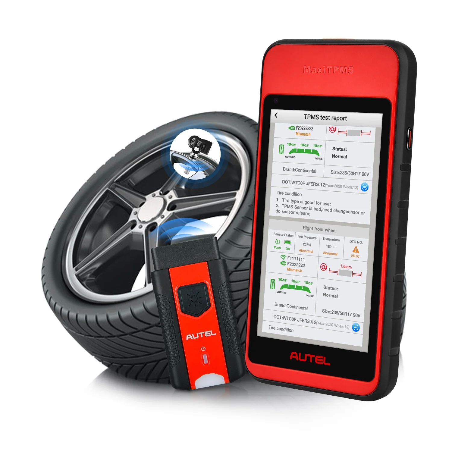 Autel MaxiTPMS ITS600 (E) TPMS Programming Tool, 2026 TPMS Relearn & Activate Android 9.0 Based, TPMS Same as MK808TS/ MX808TS,  Work with TBE200 (E) for Tire Checking - Image 3