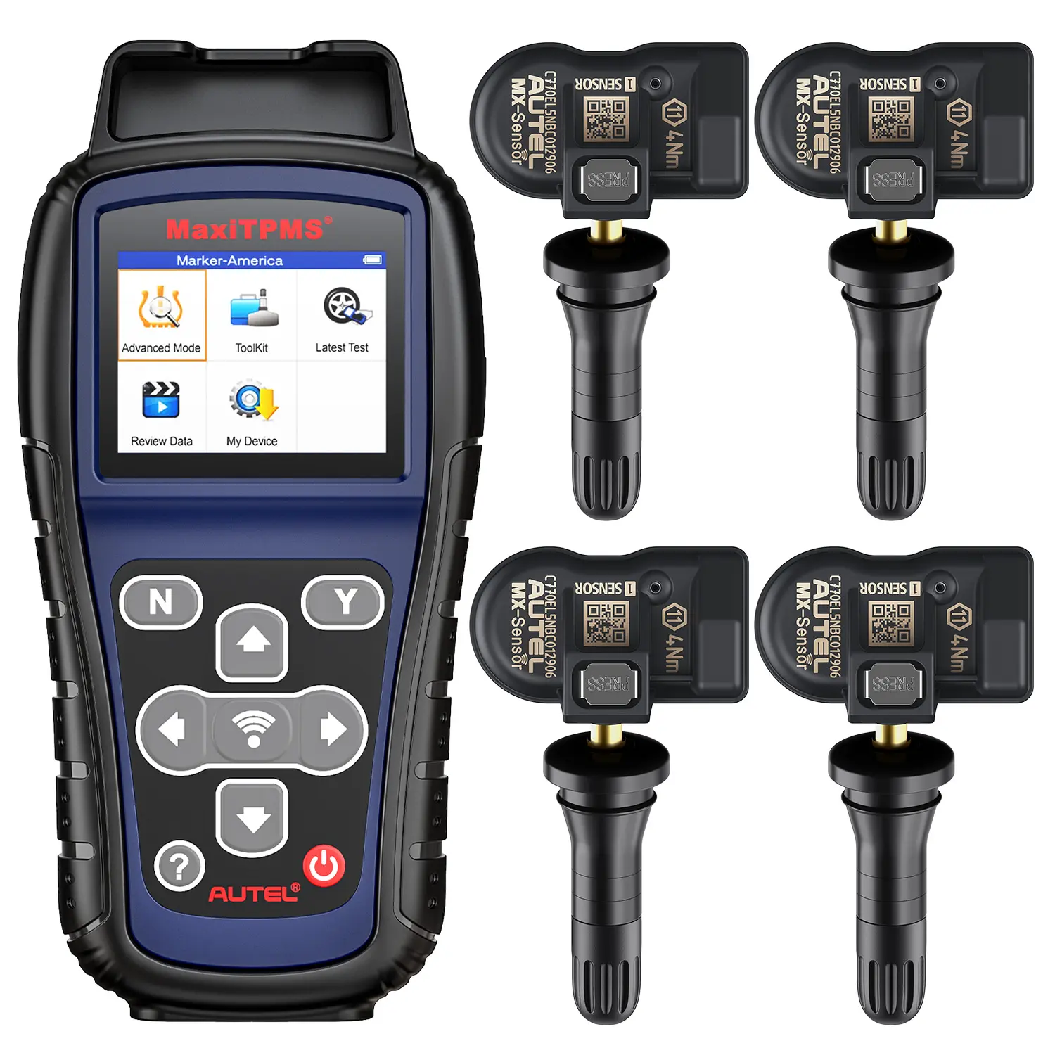 Autel MaxiTPMS TS501 Pro TPMS Programming Tool, 2026 Upgraded of TS408/ TS501, Activate/ Relearn All Known TPMS Sensors, Program MX-Sensors (315/433MHz), TPMS Reset/Diagnosis, Read/Clear TPMS DTCs - Image 6