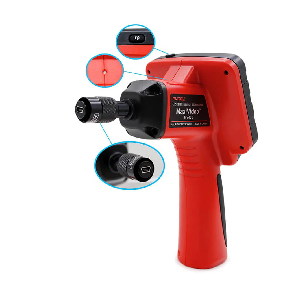 Autel MV400 MaxiVideo Automotive Videoscope Waterproof Digital Inspection Camera with 5.5/8.5mm probe - Image 3