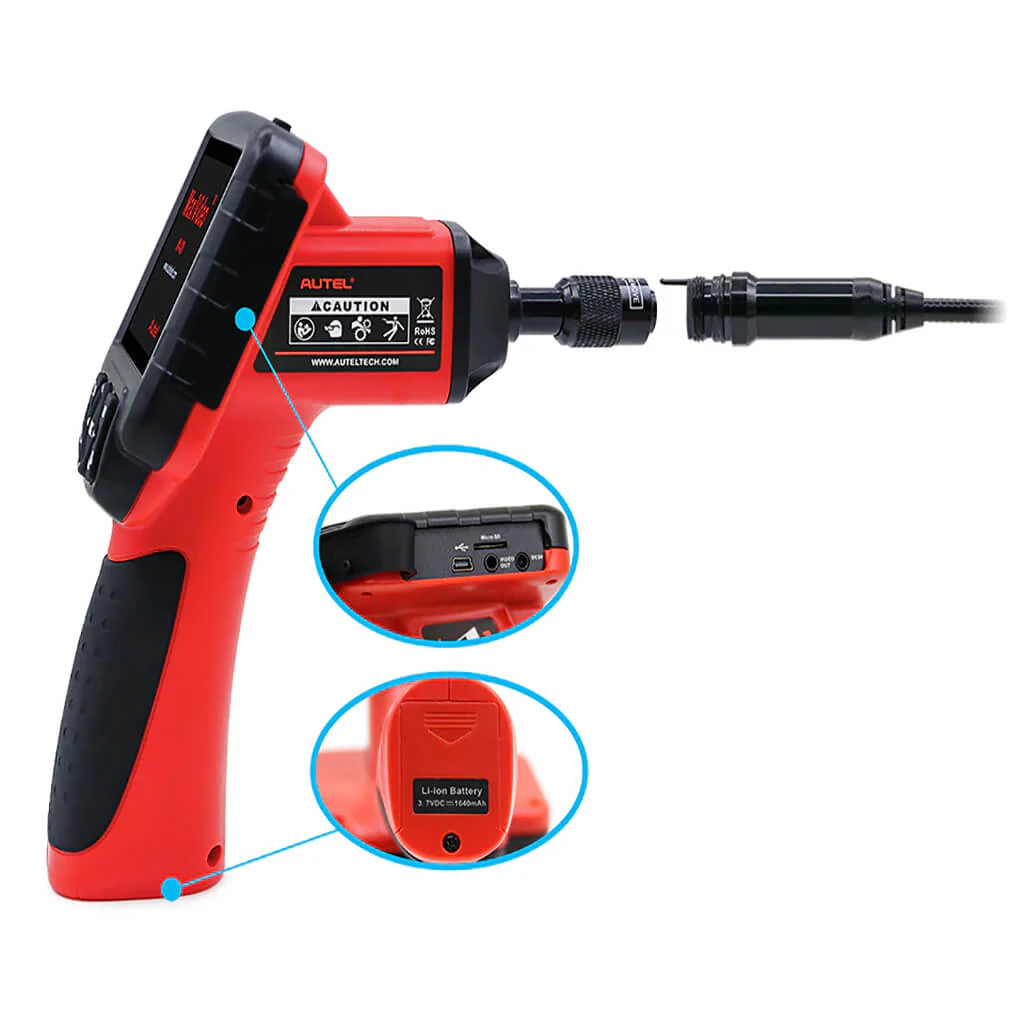 Autel MV400 MaxiVideo Automotive Videoscope Waterproof Digital Inspection Camera with 5.5/8.5mm probe - Image 5
