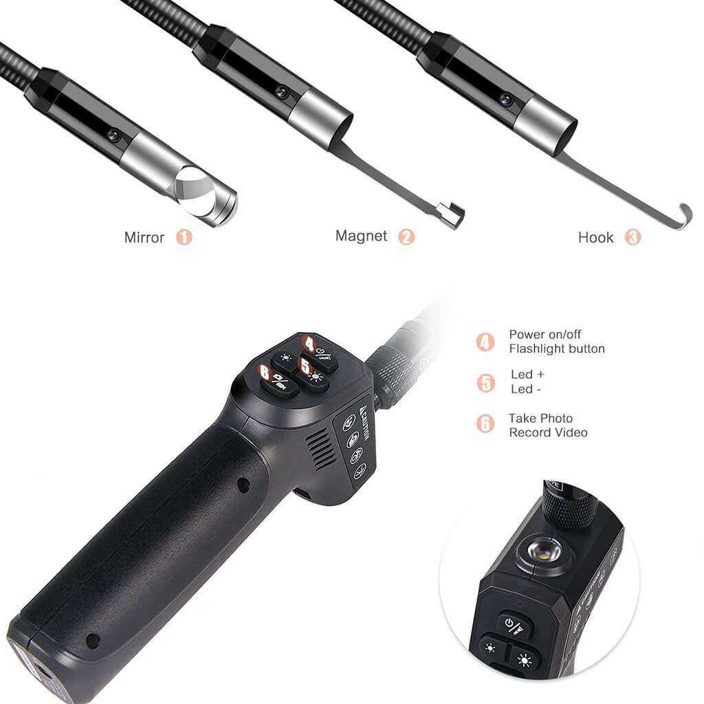 Autel MaxiVideo MV500 Car Digital Inspection Camera Wireless HD Tablet Display borescope - Image 4