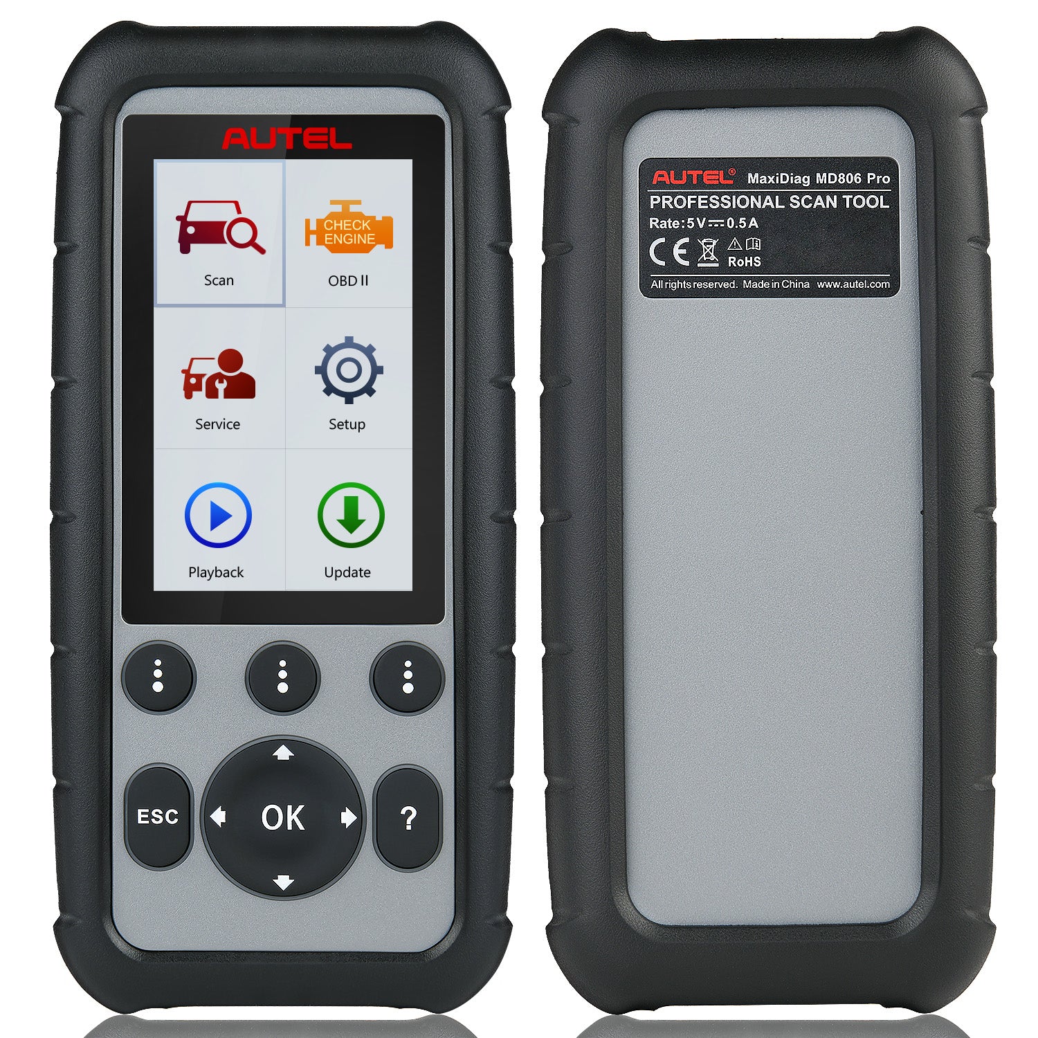 Autel MaxiDiag MD806 Pro Code Reader, Full System OBD2 Diagnostic Scanner, Same as MD808 Pro, Upgraded Version of MD806/MD808 - Image 8
